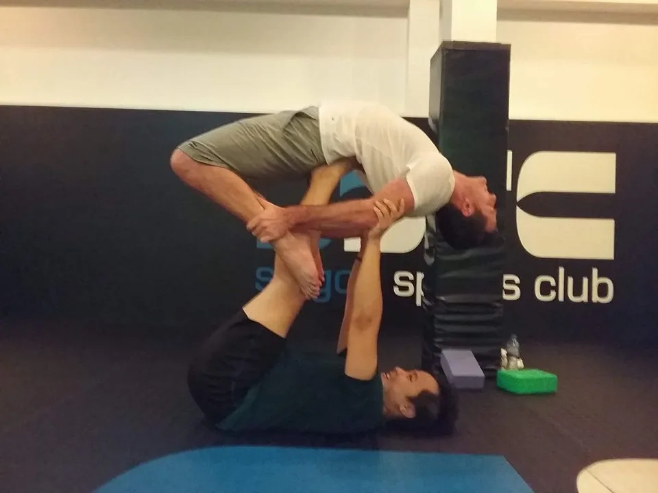 Doing Yoga at SSC